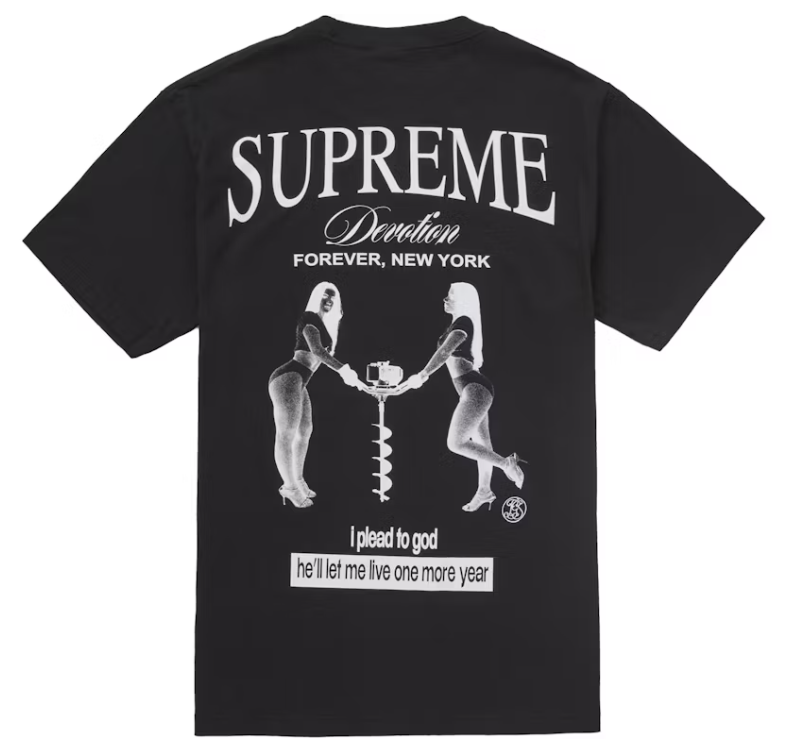 Supreme Devotion Tee Black