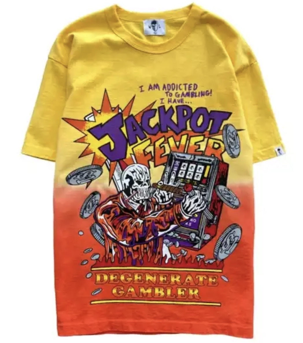 Warren Lotas Jackpot Fever Ombre Tee