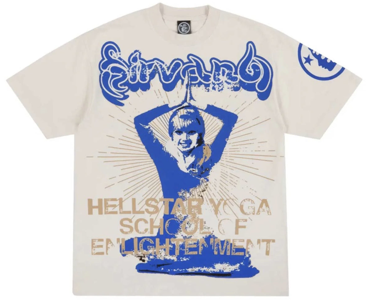 Hellstar Yoga Cream Tee Pre-Owned