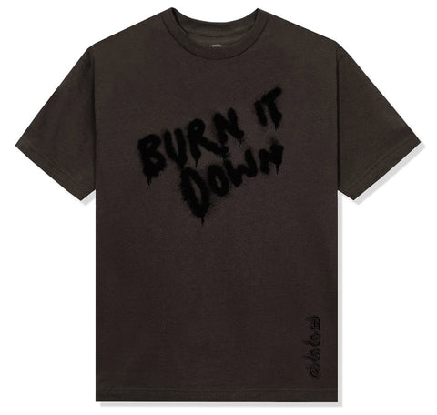 ASSC Burn It Down Tee Brown