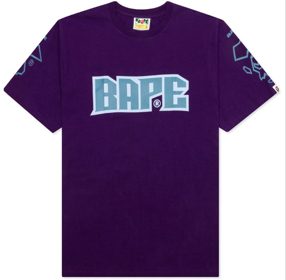 BAPE Football Purple Tee