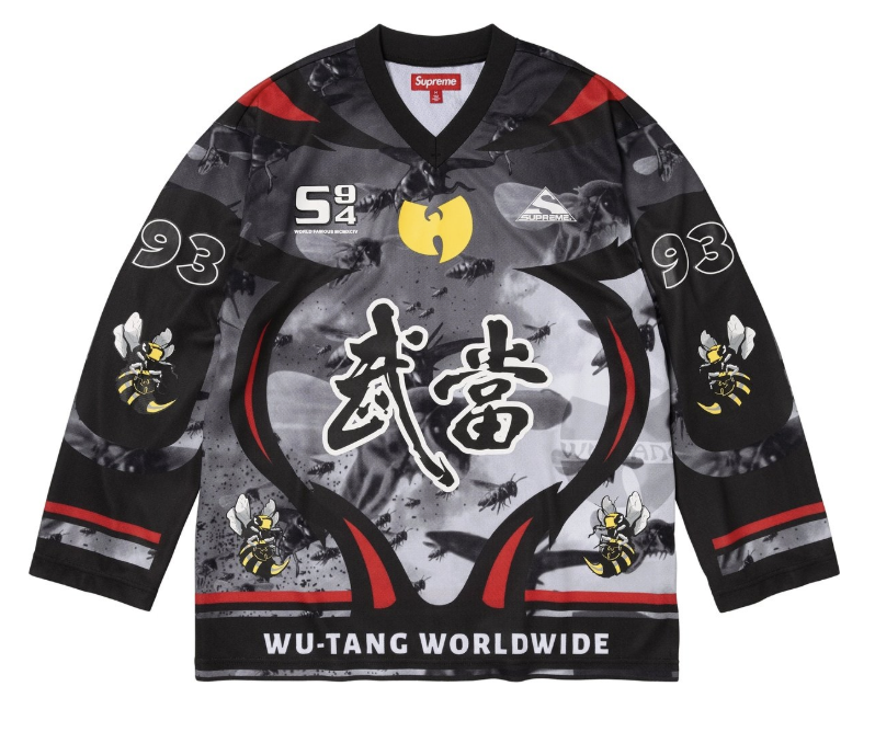 Supreme/Wu-Tang Clan Hockey Jersey