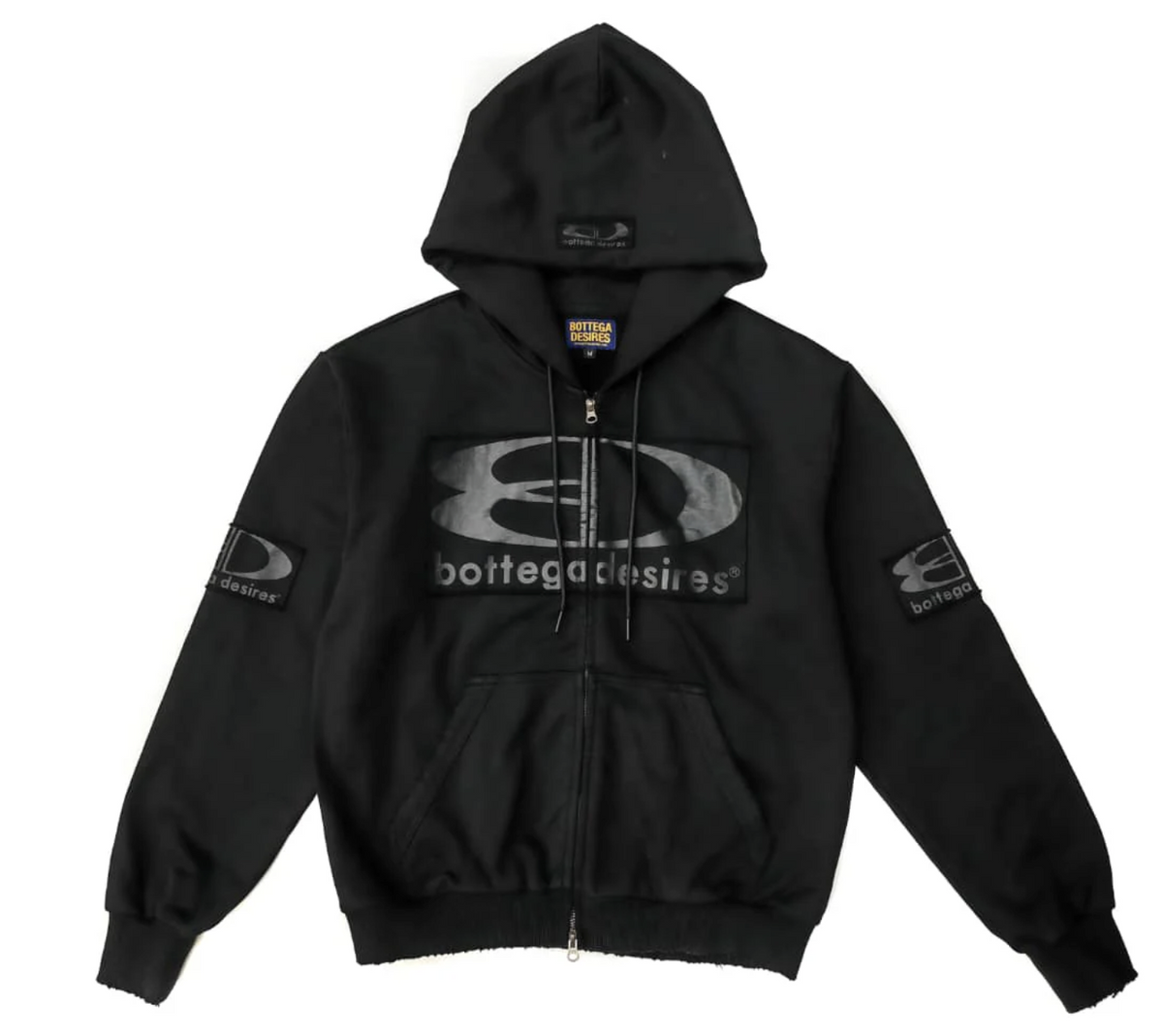 Bottega Desires Tech Jacket Black Pre-Owned