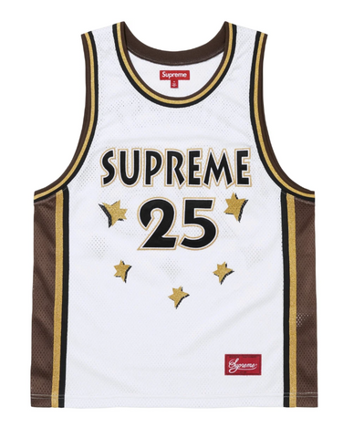 Supreme All Star Basketball Jersey White