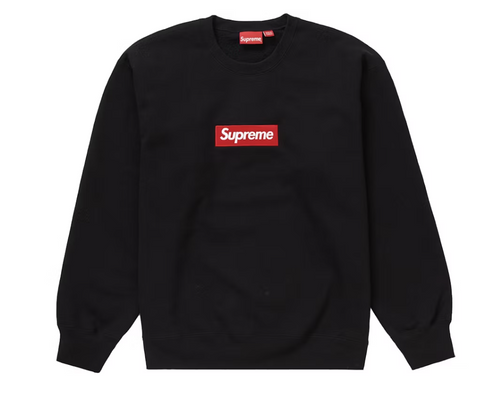 Supreme Box Logo Crewneck (FW22) Black