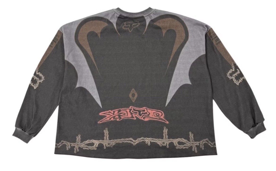 Travis Scott x Fox Racing II Jersey Black