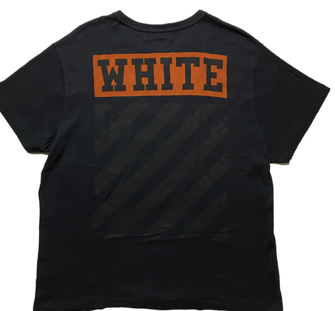 OFF-WHITE Black/Orange Tee Pre-Owned