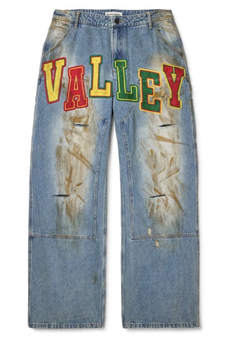 VALE FOREVER COLLAGE PAINTER PANTS