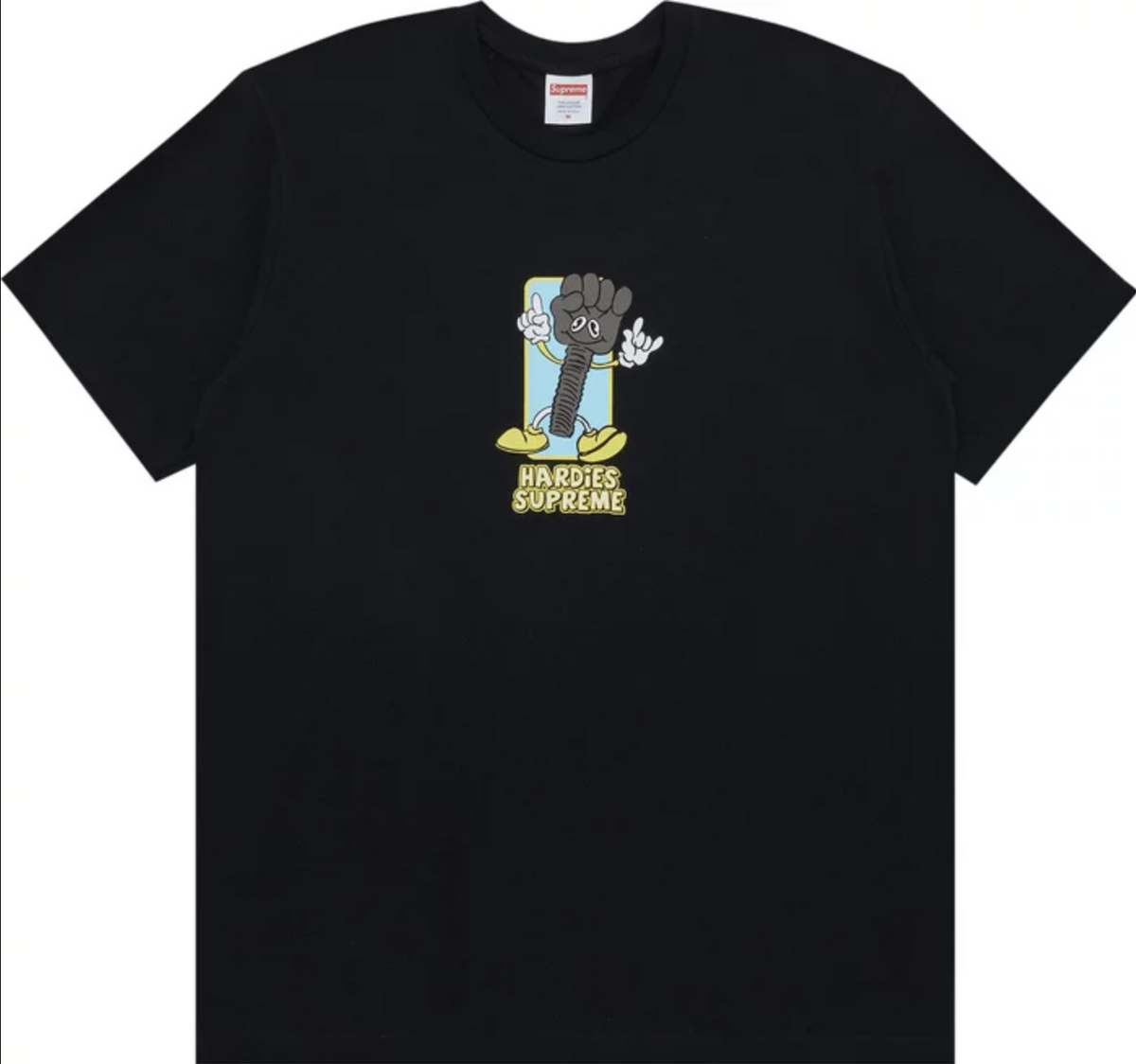 Supreme x Hardies Bolt Tee 'Black'