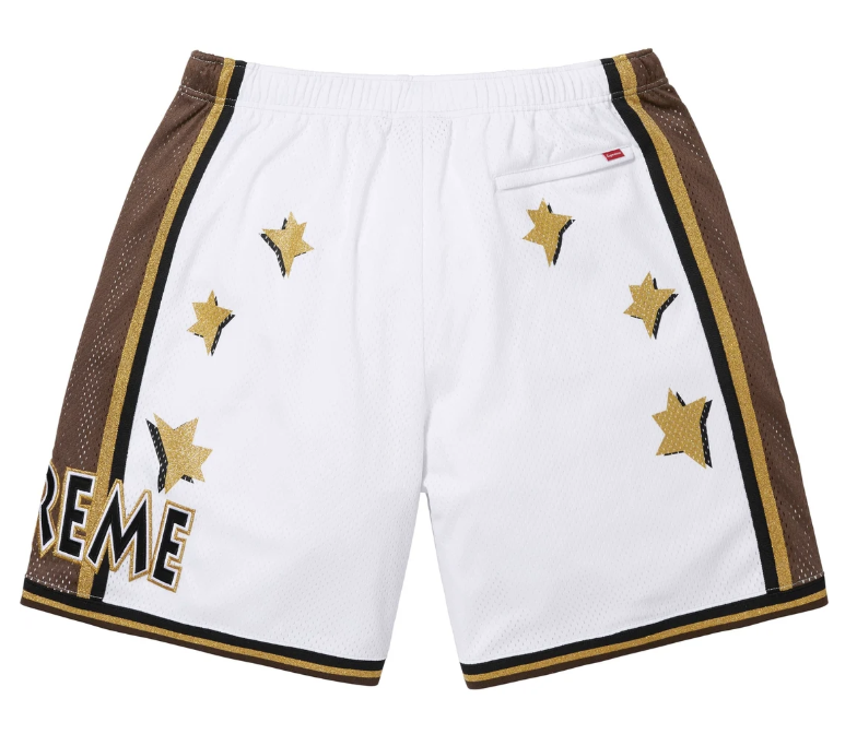 Supreme All Star Basketball Shorts White