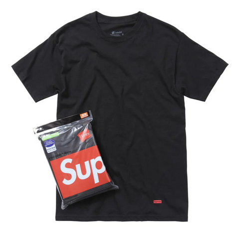 Supreme®/Hanes® Black Tee Pack