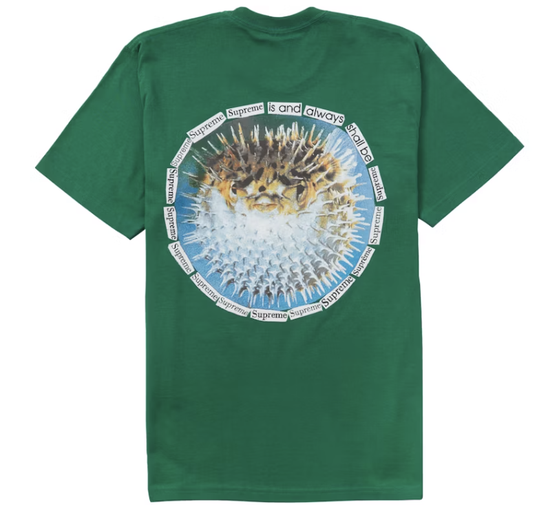 Supreme Blowfish Tee Light Pine