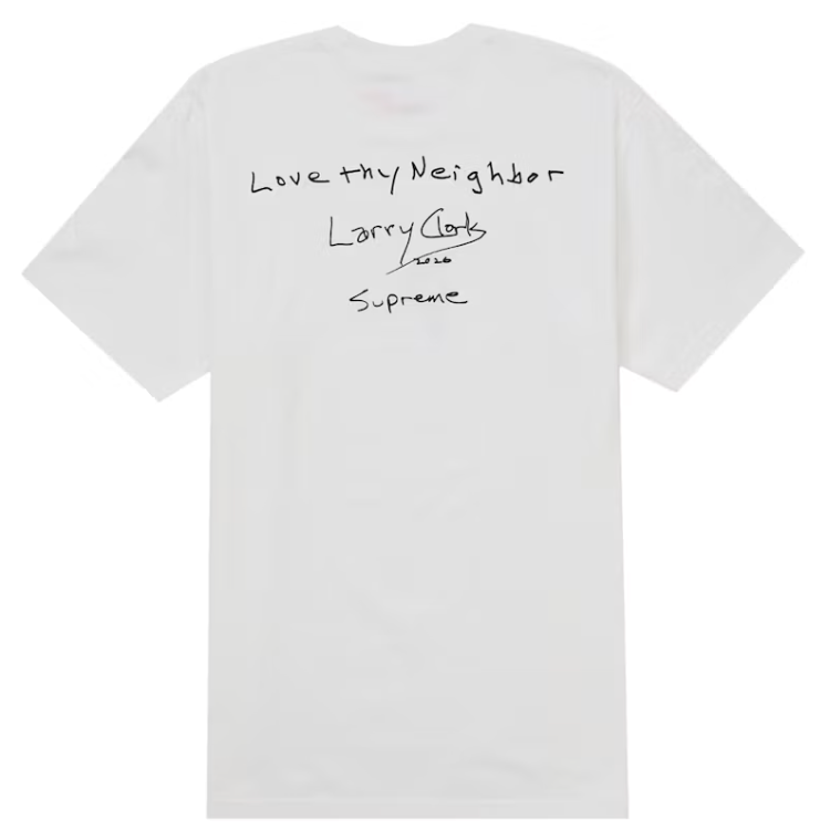 Supreme Larry Clark Neighbor Tee White