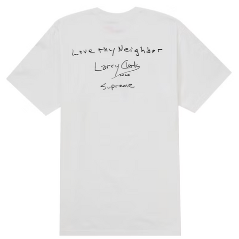 Supreme Larry Clark Neighbor Tee White