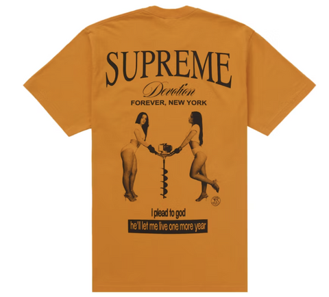 Supreme Devotion Tee Orange