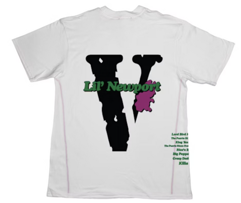 Vlone Yams Day Lil Newport T-shirt White
