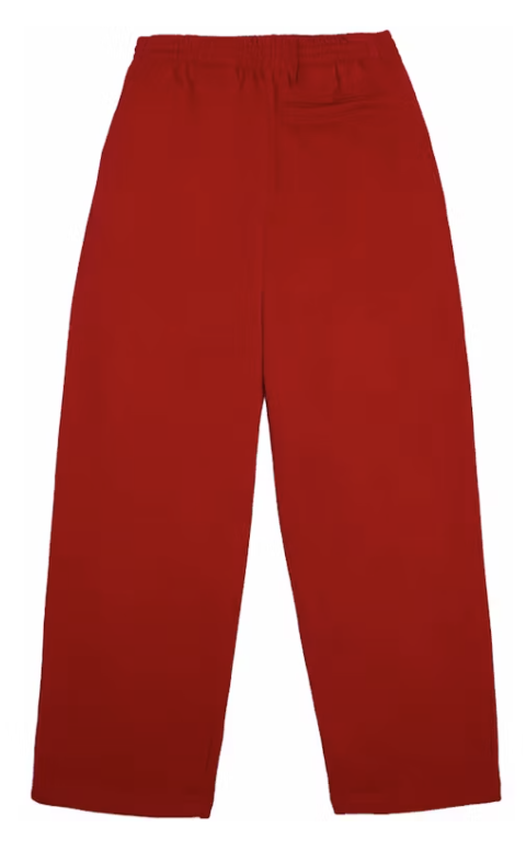 Sp5der Atlanta Open Leg Sweatpant Red