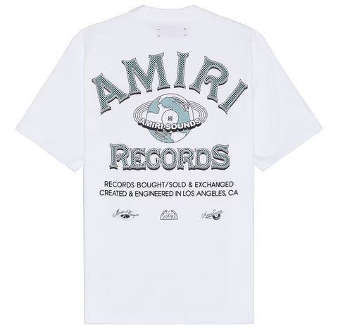 AMIRI Global Records White Tee