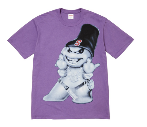 Supreme Snowman Tee Purple