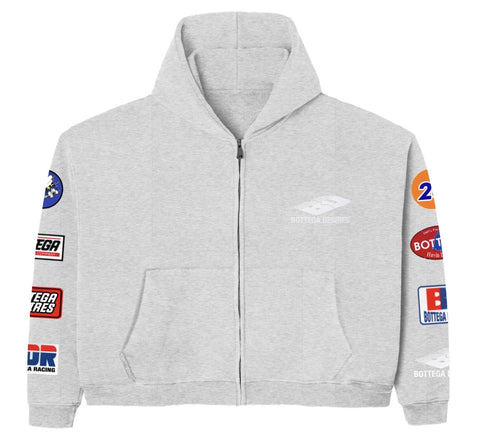Bottega Desires Patches Jacket Grey
