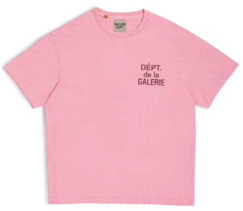 Gallery Dept Flo Pink French Tee