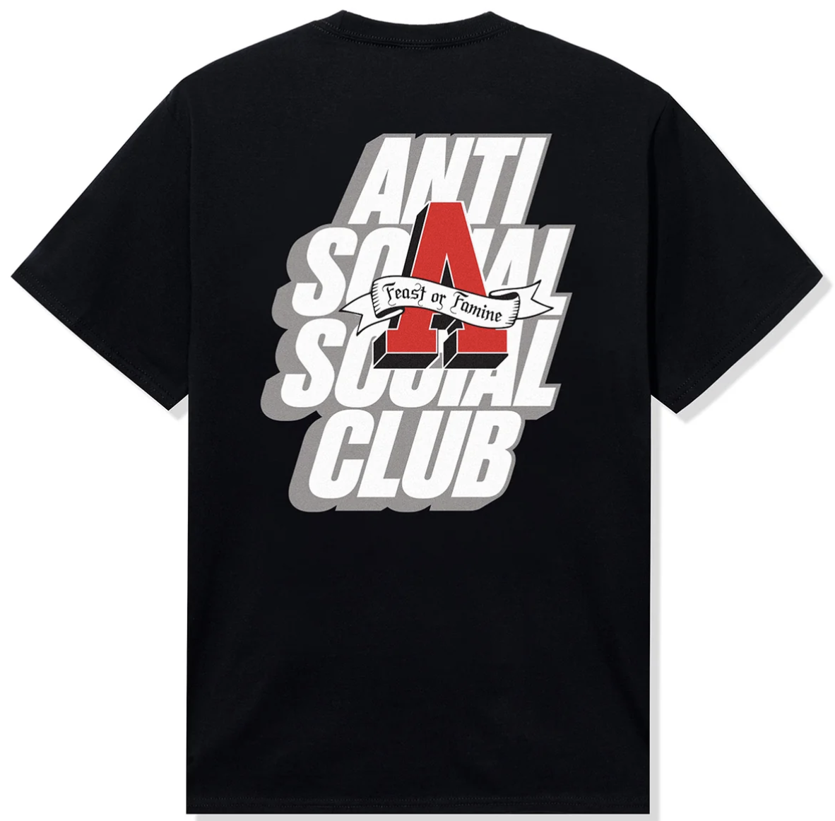 ASSC Easy A Tee Black