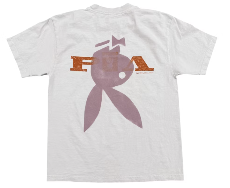 Travis Scott x Playboy I Tee White