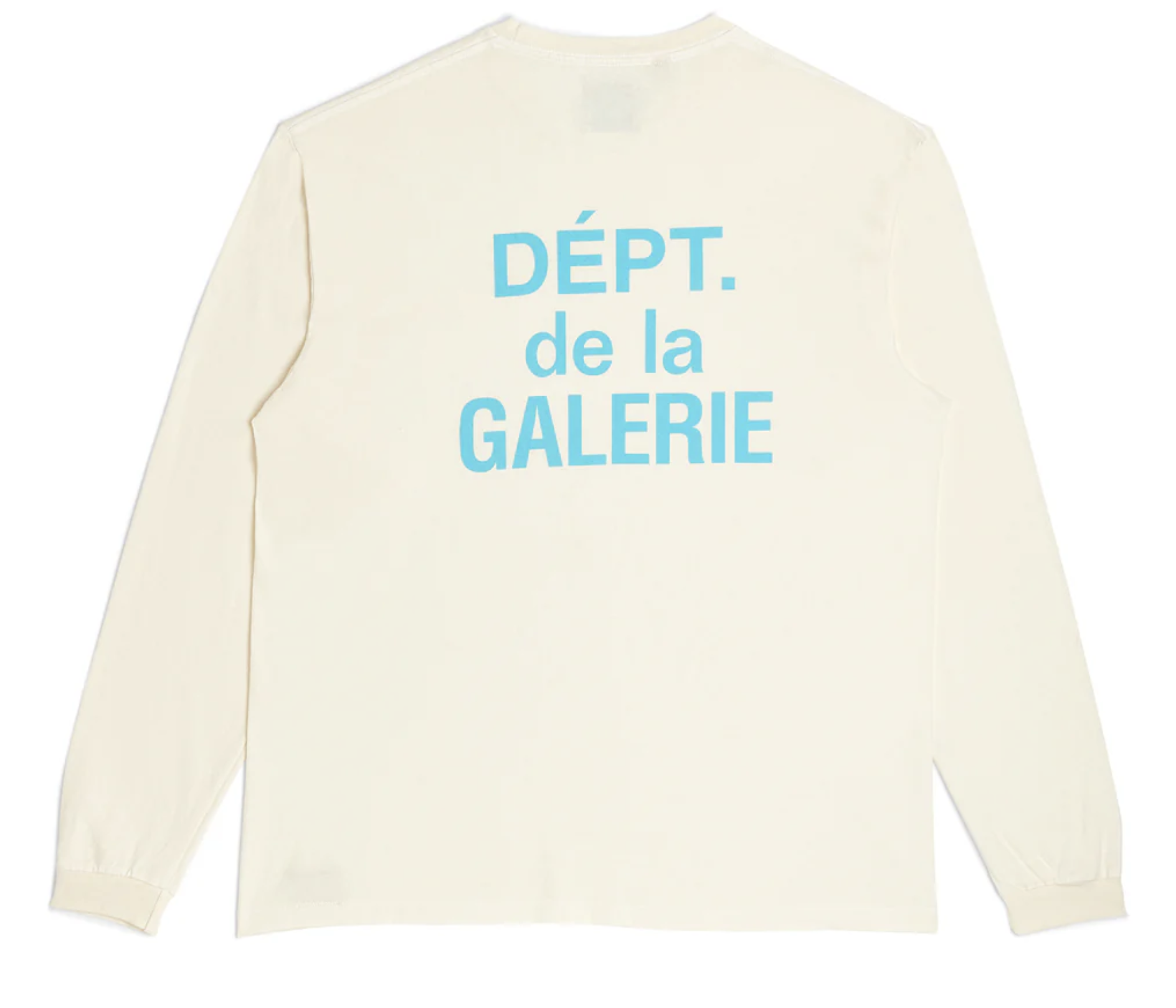 Gallery Dept DE LA Galerie L/S Cream Pocket Tee