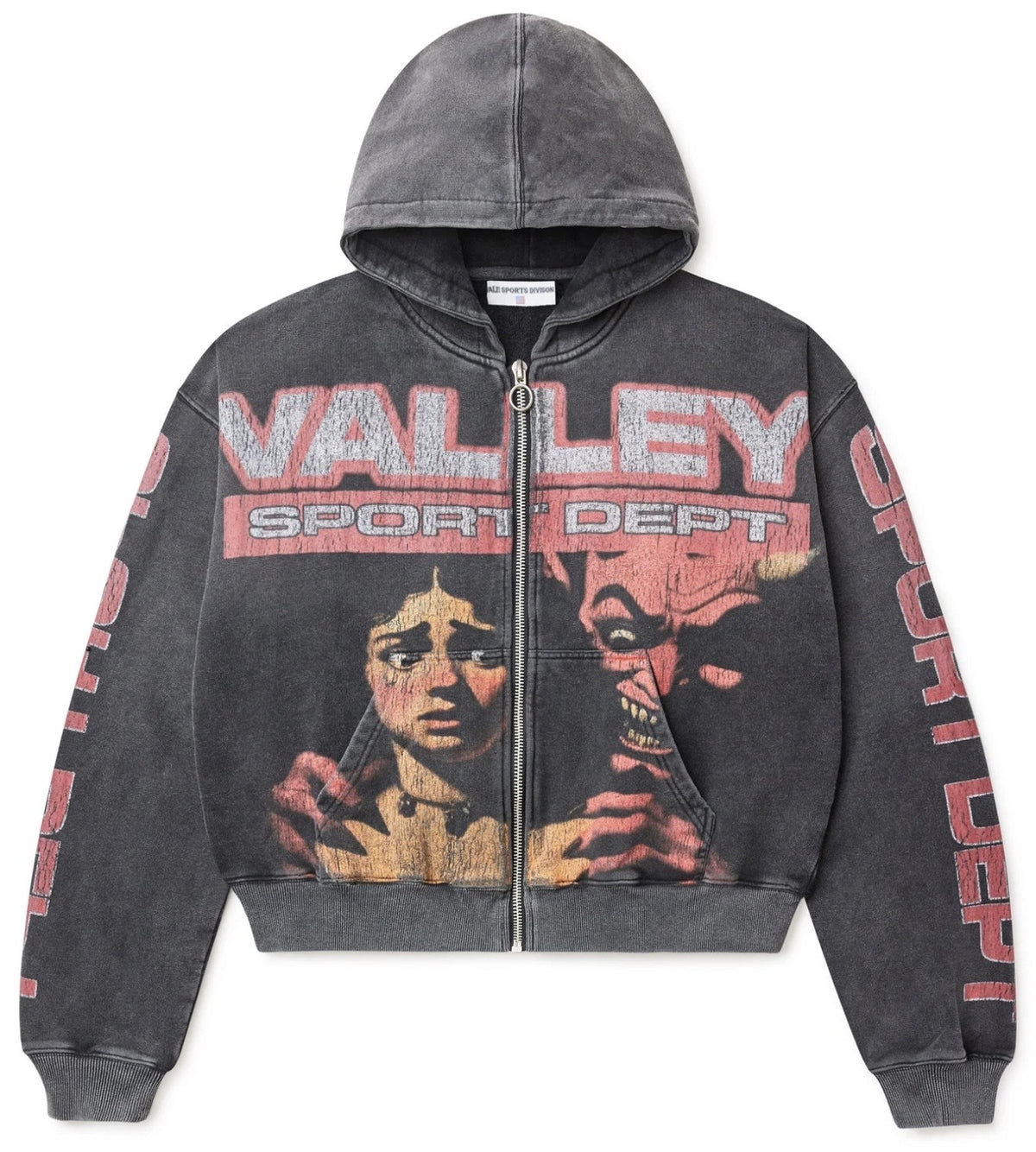 VALE FOREVER DEVILS ADVOCATE ZIP UP HOODIE