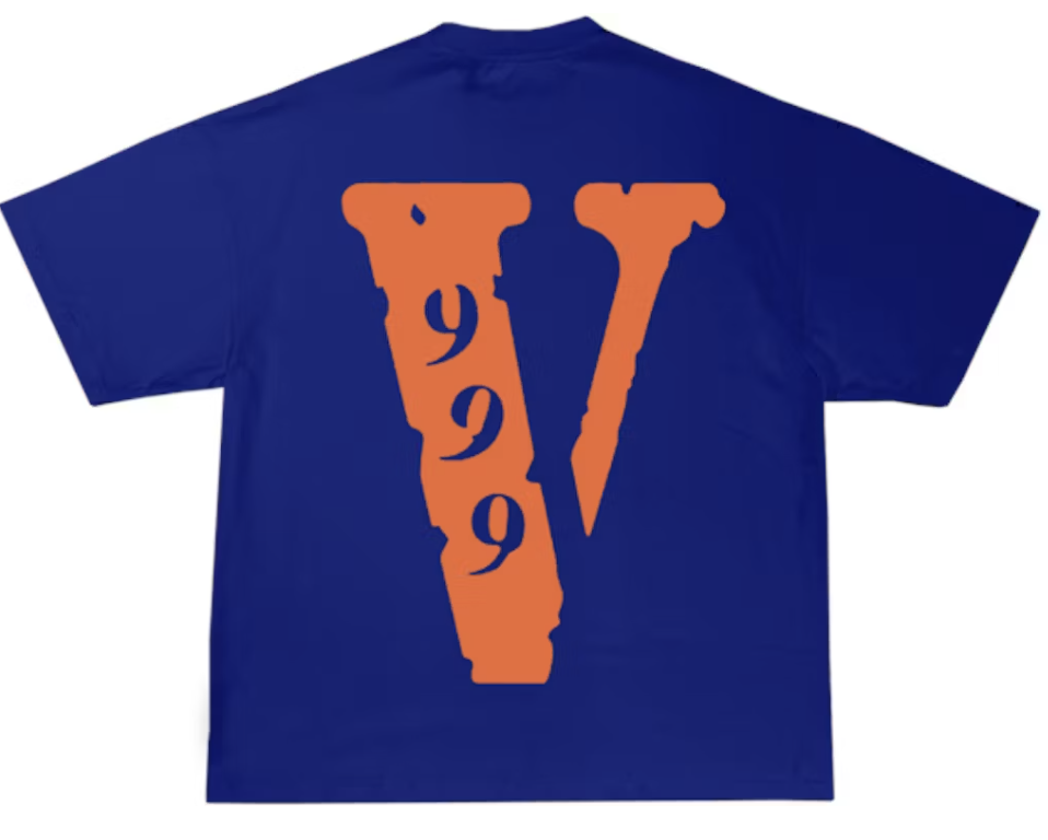 Juice Wrld x Vlone 999 Tee Blue