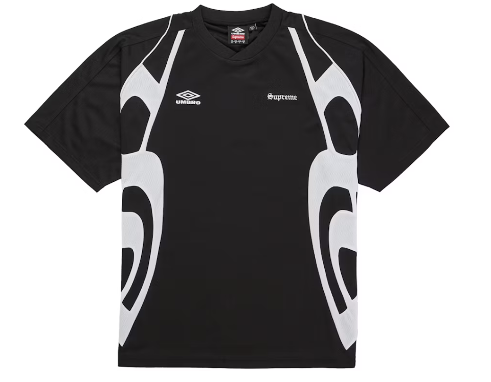 Supreme Umbro Old English Soccer Jersey Black
