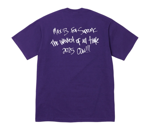 Supreme Max B Tee Purple