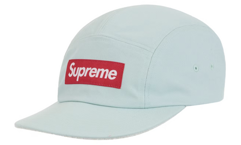 Supreme Reversible Terry Camp Cap Light Blue