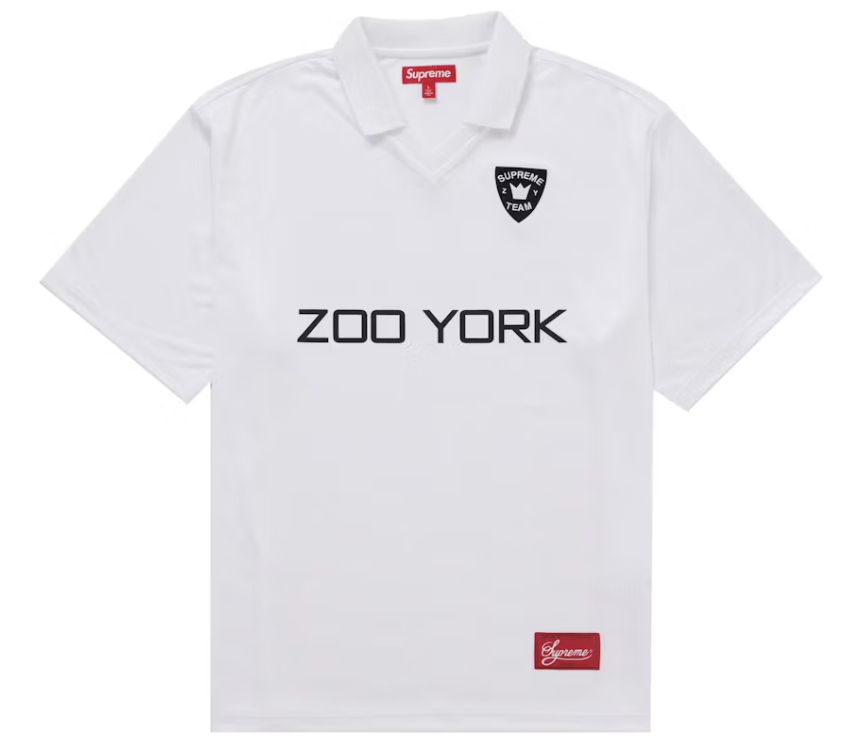 Supreme Zoo York Soccer Jersey White
